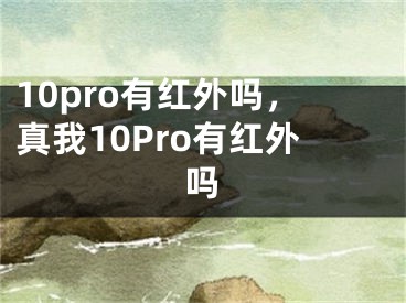 10pro有红外吗，真我10Pro有红外吗