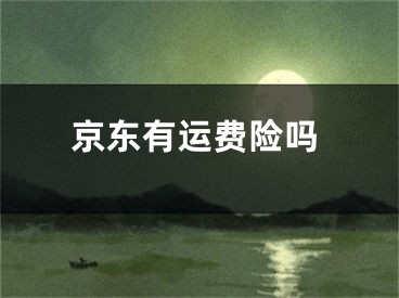 京东有运费险吗