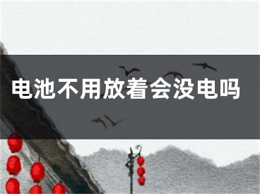 电池不用放着会没电吗