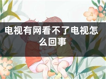 电视有网看不了电视怎么回事