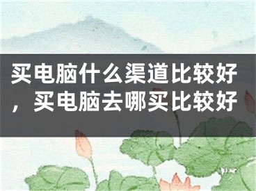 买电脑什么渠道比较好，买电脑去哪买比较好