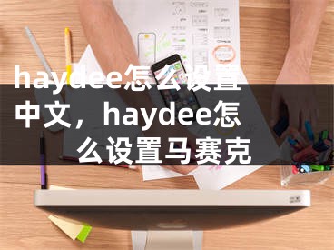 haydee怎么设置中文，haydee怎么设置马赛克
