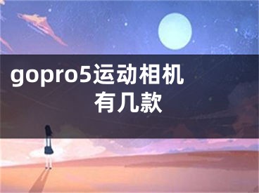 gopro5运动相机有几款
