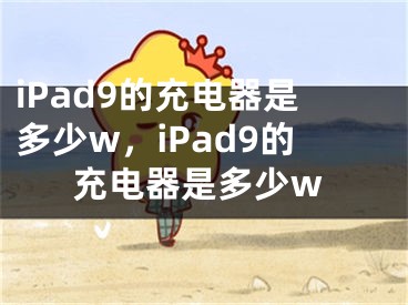 iPad9的充电器是多少w，iPad9的充电器是多少w