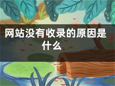 网站没有收录的原因是什么 