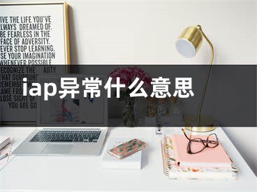 iap异常什么意思