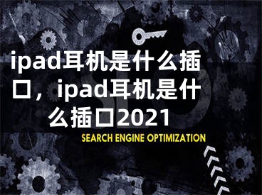 ipad耳机是什么插口，ipad耳机是什么插口2021