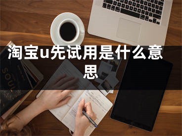 淘宝u先试用是什么意思