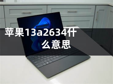 苹果13a2634什么意思 