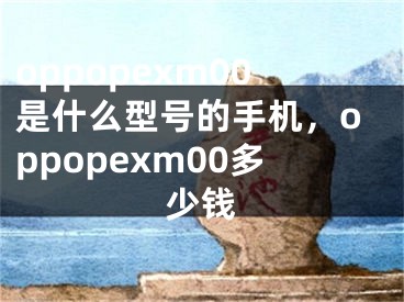 oppopexm00是什么型号的手机，oppopexm00多少钱