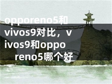 opporeno5和vivos9对比，vivos9和opporeno5哪个好