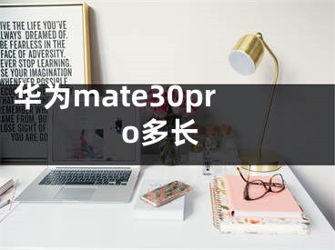 华为mate30pro多长