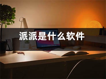 派派是什么软件