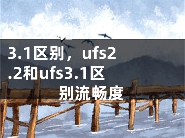 ufs2.2和ufs3.1区别，ufs2.2和ufs3.1区别流畅度
