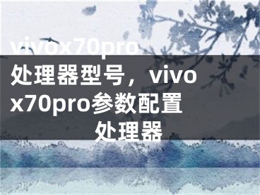 vivox70pro处理器型号，vivox70pro参数配置处理器