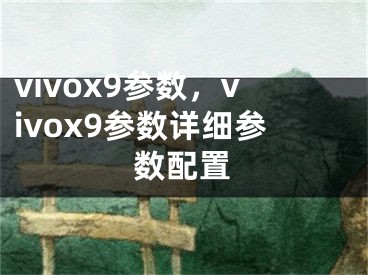 vivox9参数，vivox9参数详细参数配置
