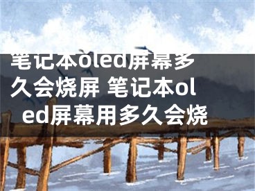 笔记本oled屏幕多久会烧屏 笔记本oled屏幕用多久会烧