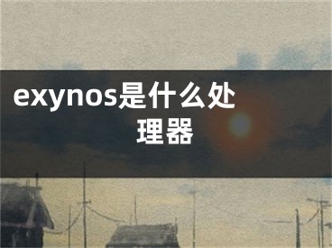 exynos是什么处理器