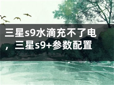 三星s9水滴充不了电，三星s9+参数配置