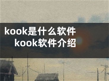 kook是什么软件 kook软件介绍