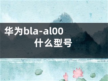 华为bla-al00什么型号