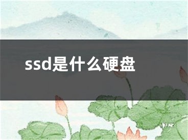 ssd是什么硬盘