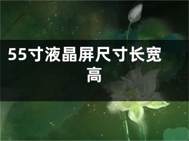 55寸液晶屏尺寸长宽高