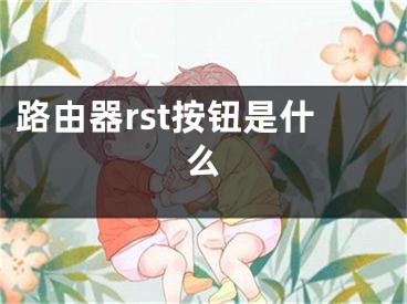 路由器rst按钮是什么