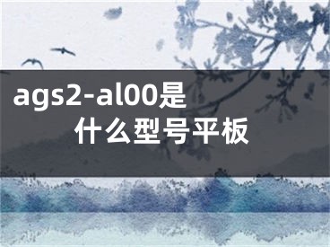 ags2-al00是什么型号平板