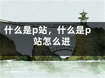 什么是p站，什么是p站怎么进