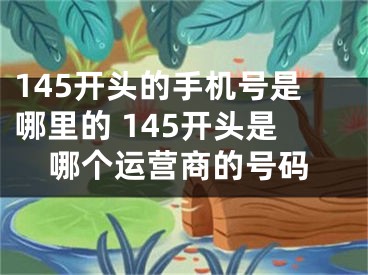 145开头的手机号是哪里的 145开头是哪个运营商的号码