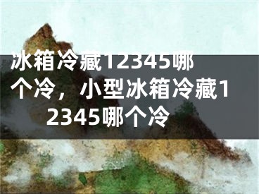 冰箱冷藏12345哪个冷，小型冰箱冷藏12345哪个冷