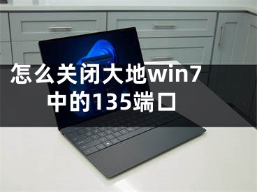 怎么关闭大地win7中的135端口