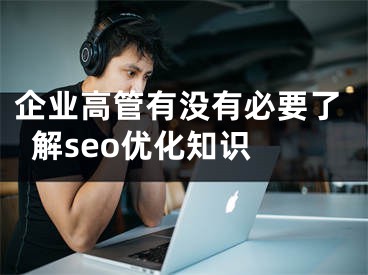 企业高管有没有必要了解seo优化知识 