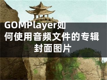 GOMPlayer如何使用音频文件的专辑封面图片