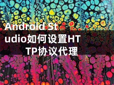 Android Studio如何设置HTTP协议代理 