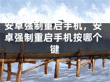 安卓强制重启手机，安卓强制重启手机按哪个键