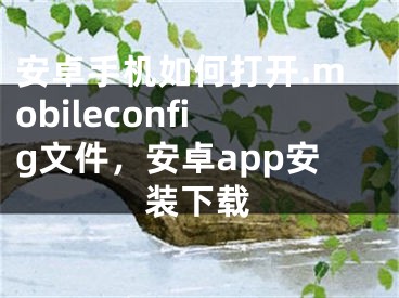 安卓手机如何打开.mobileconfig文件，安卓app安装下载