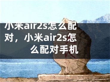 小米air2s怎么配对，小米air2s怎么配对手机