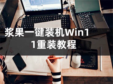 浆果一键装机Win11重装教程