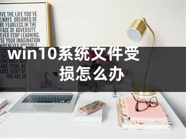 win10系统文件受损怎么办