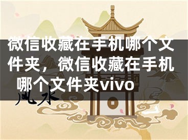 微信收藏在手机哪个文件夹，微信收藏在手机哪个文件夹vivo