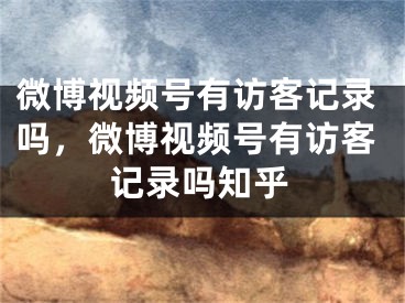 微博视频号有访客记录吗，微博视频号有访客记录吗知乎