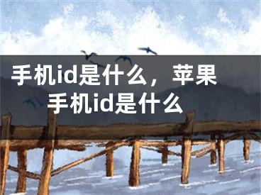 手机id是什么，苹果手机id是什么