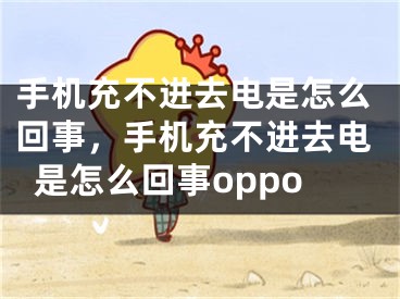 手机充不进去电是怎么回事，手机充不进去电是怎么回事oppo