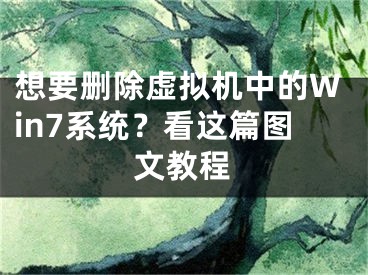 想要删除虚拟机中的Win7系统？看这篇图文教程