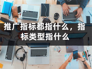 推广指标都指什么，指标类型指什么