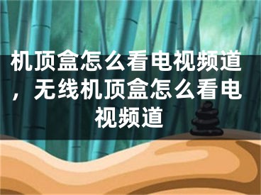 机顶盒怎么看电视频道，无线机顶盒怎么看电视频道