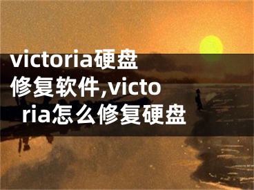 victoria硬盘修复软件,victoria怎么修复硬盘
