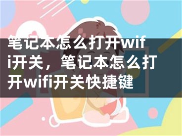 笔记本怎么打开wifi开关，笔记本怎么打开wifi开关快捷键